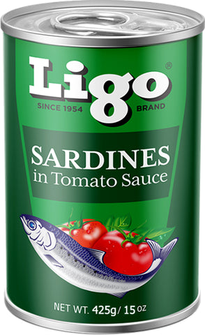 Ligo - Tomato Sauce Sardines (Green) 425g
