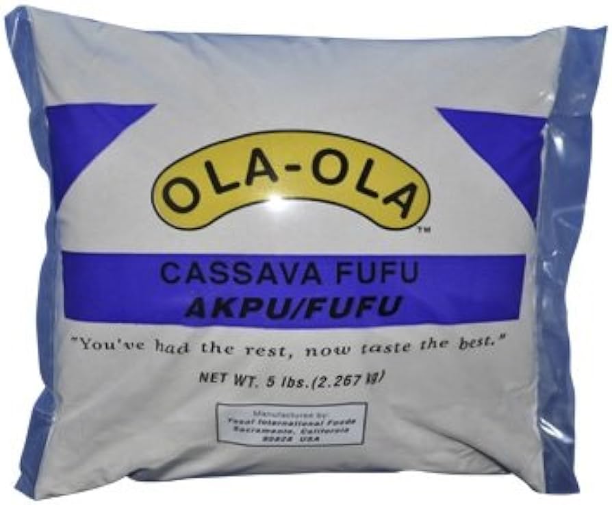 Ola-Ola Cassava Fufu 5lbs (2.26kg)