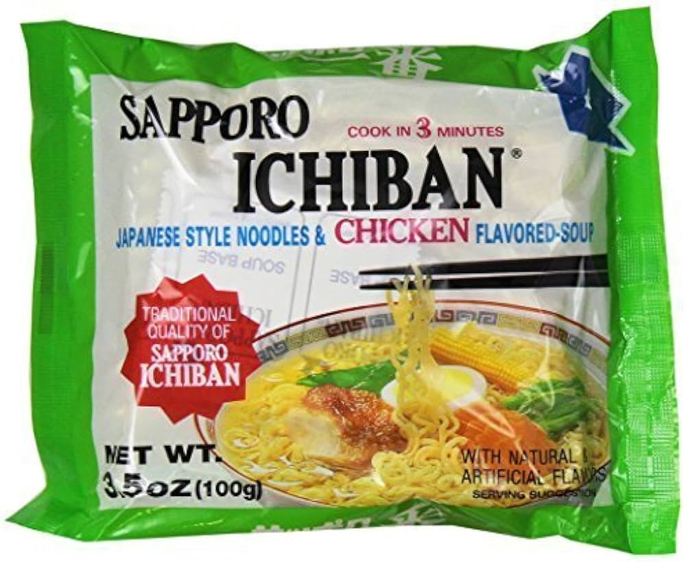 Sapporo Ichiban Japanese Noodles (Chicken) - 100g/3.5oz