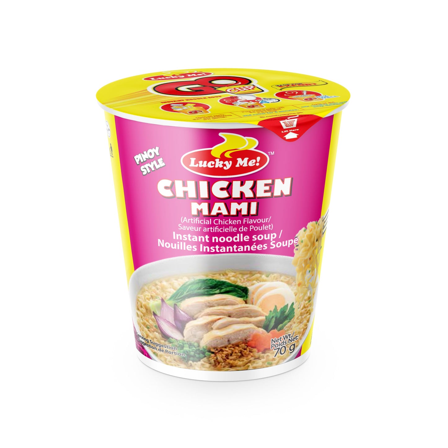 Lucky Me - Chicken Mami (Bowl) 70g