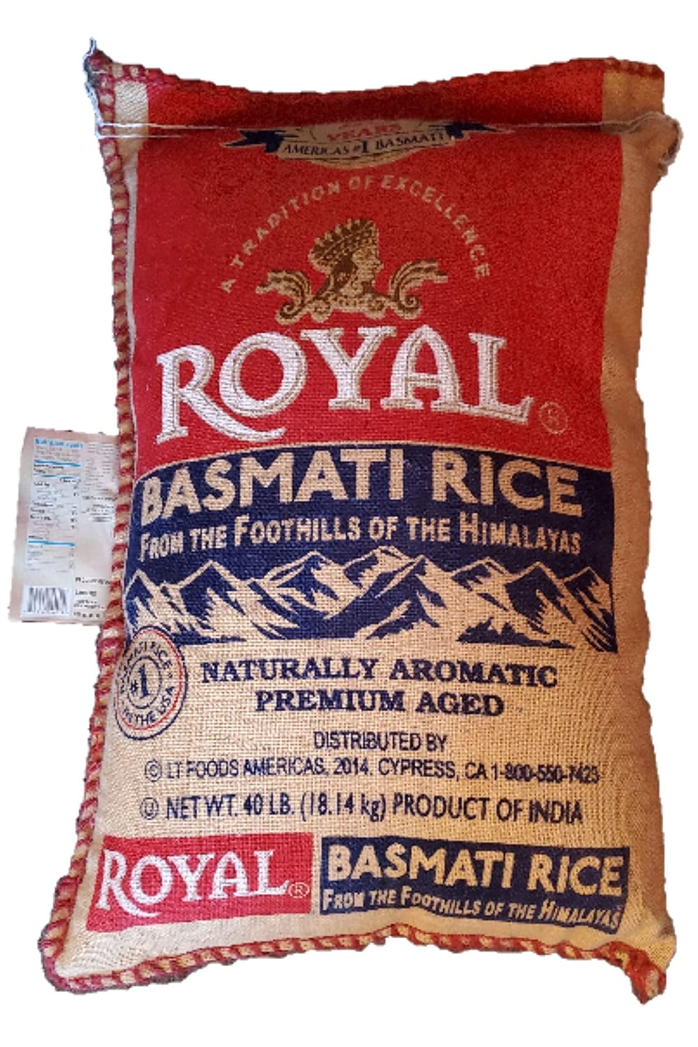 Basmati Rice 40lbs