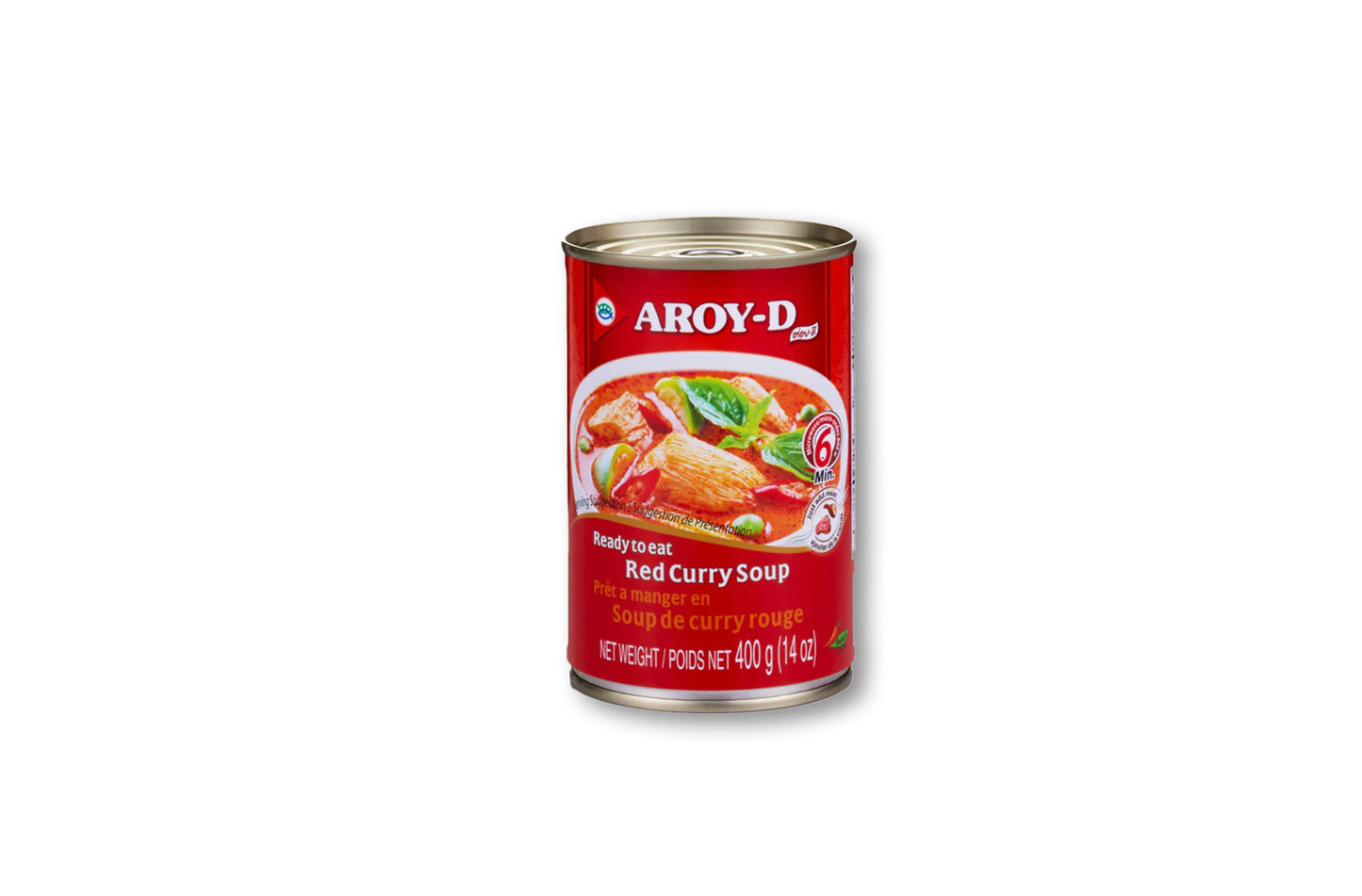 Arroy-D Red Curry Soup 14 oz (400g)