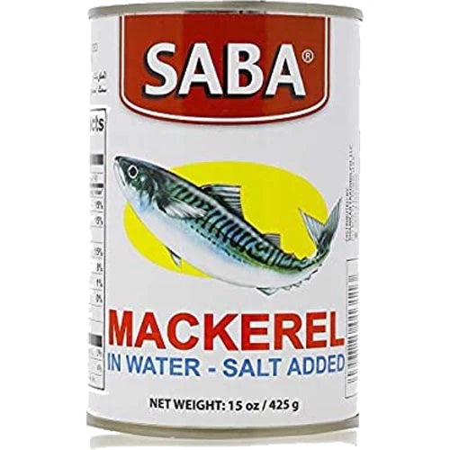 Saba - Mackerel in Water (Salt Added) 425g