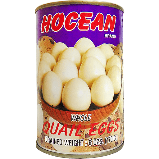 Hocean Whole Quail Eggs 170g