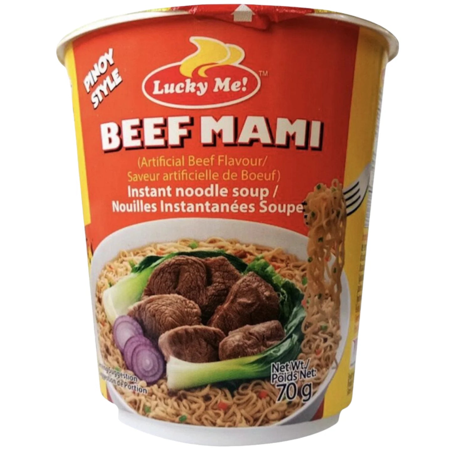 Lucky Me - Beef Mami (Bowl) 70g