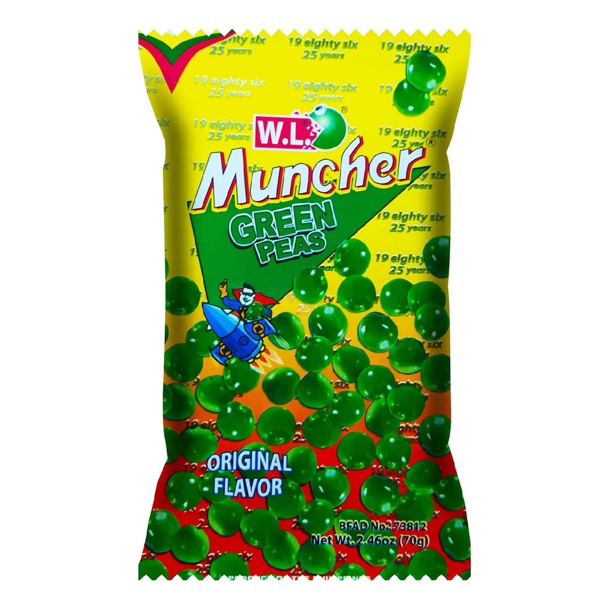 W.L. Muncher Green Peas 70g