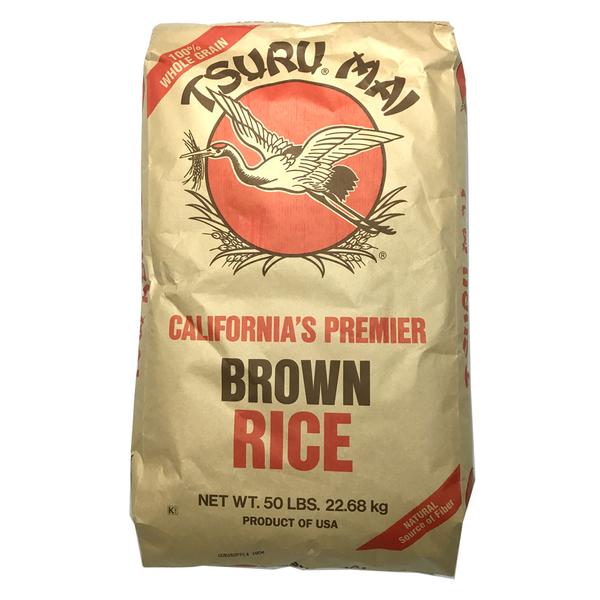 Tsuro Mai Brown Rice 50lbs