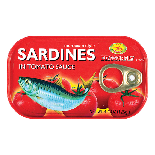 Dragonfly Sardines in Tomato Sauce 125g