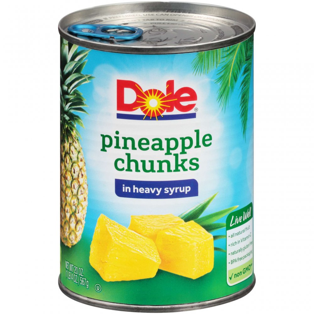 Dole Pineapple Chunks in Syrup (20oz)
