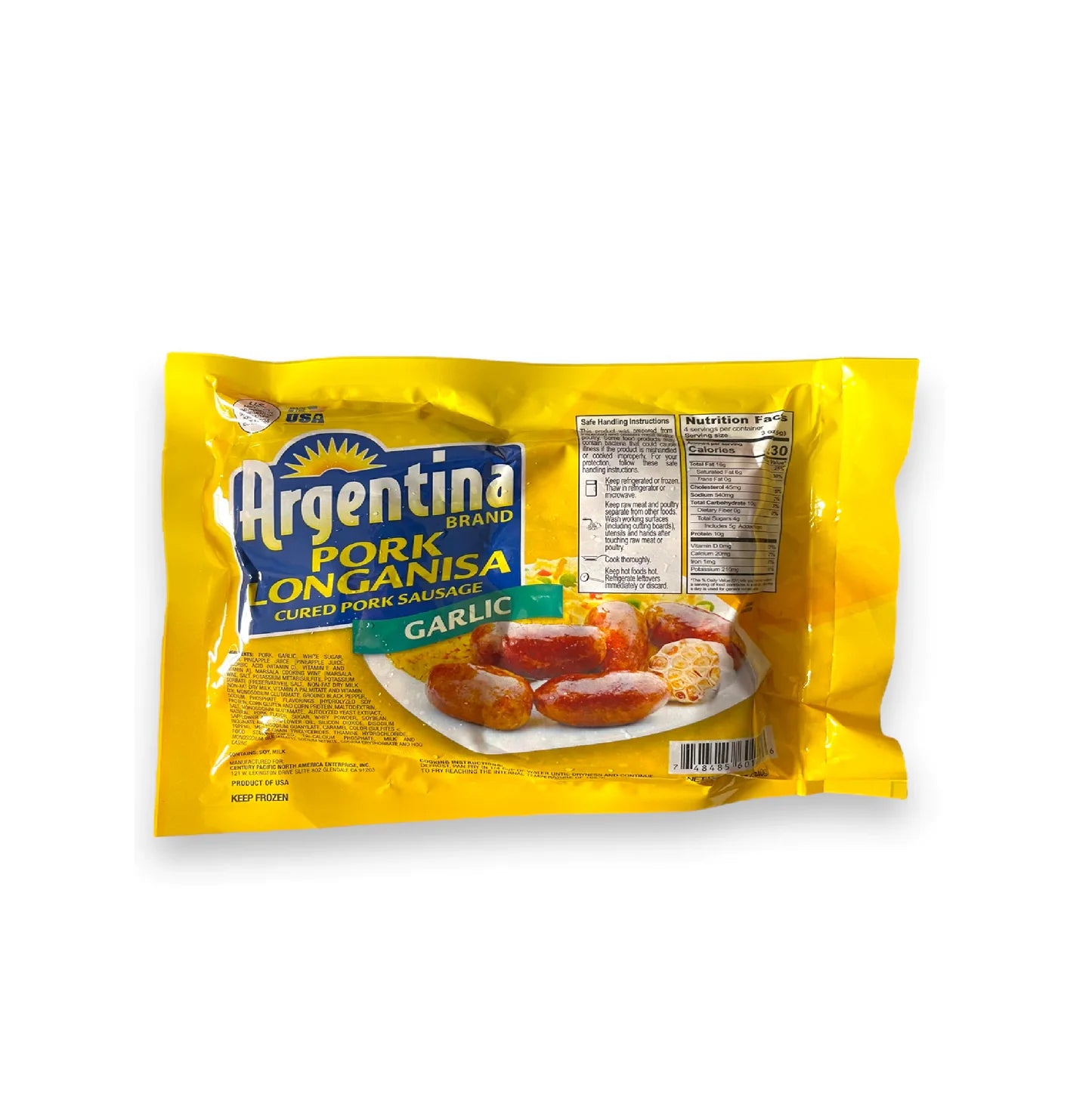 Argentina - Garlic Longanisa (340g/12oz)