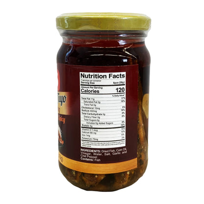 555 Gourmet Tuyo Dried Herring in Oil - Spicy 7.4oz (210g)