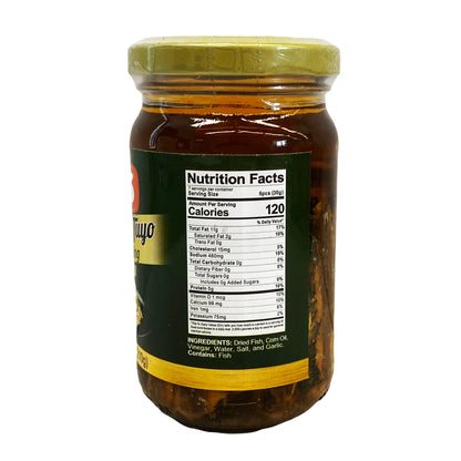 555 Gourmet Tuyo Dried Herring in Oil 7.4oz (210g)