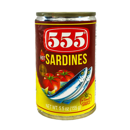 555 Sardines in Chili (Red) 155g