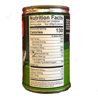 555 Sardines in Tomato Sauce 5.5oz (Green)