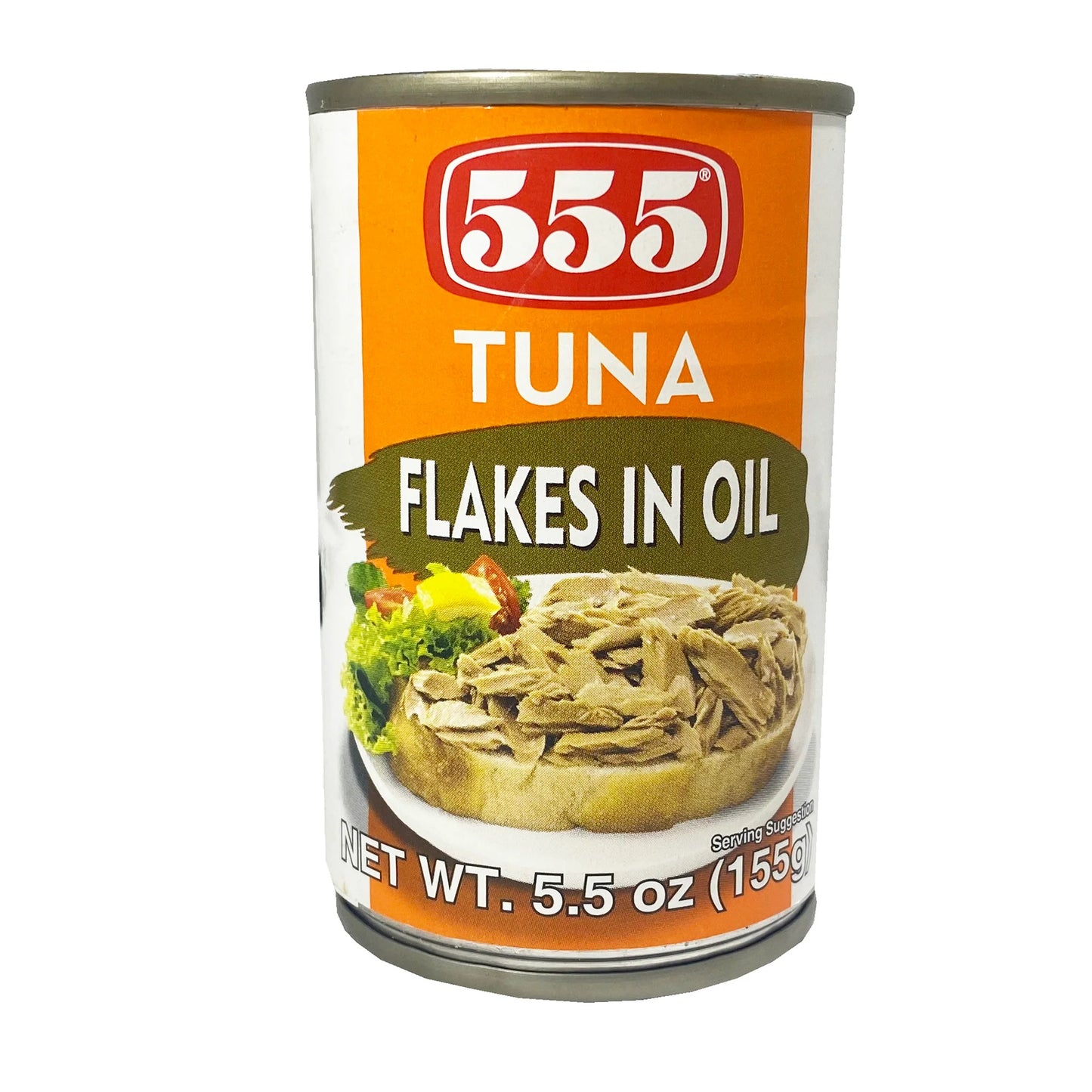 555 tuna flakes in veg oil 5.5oz