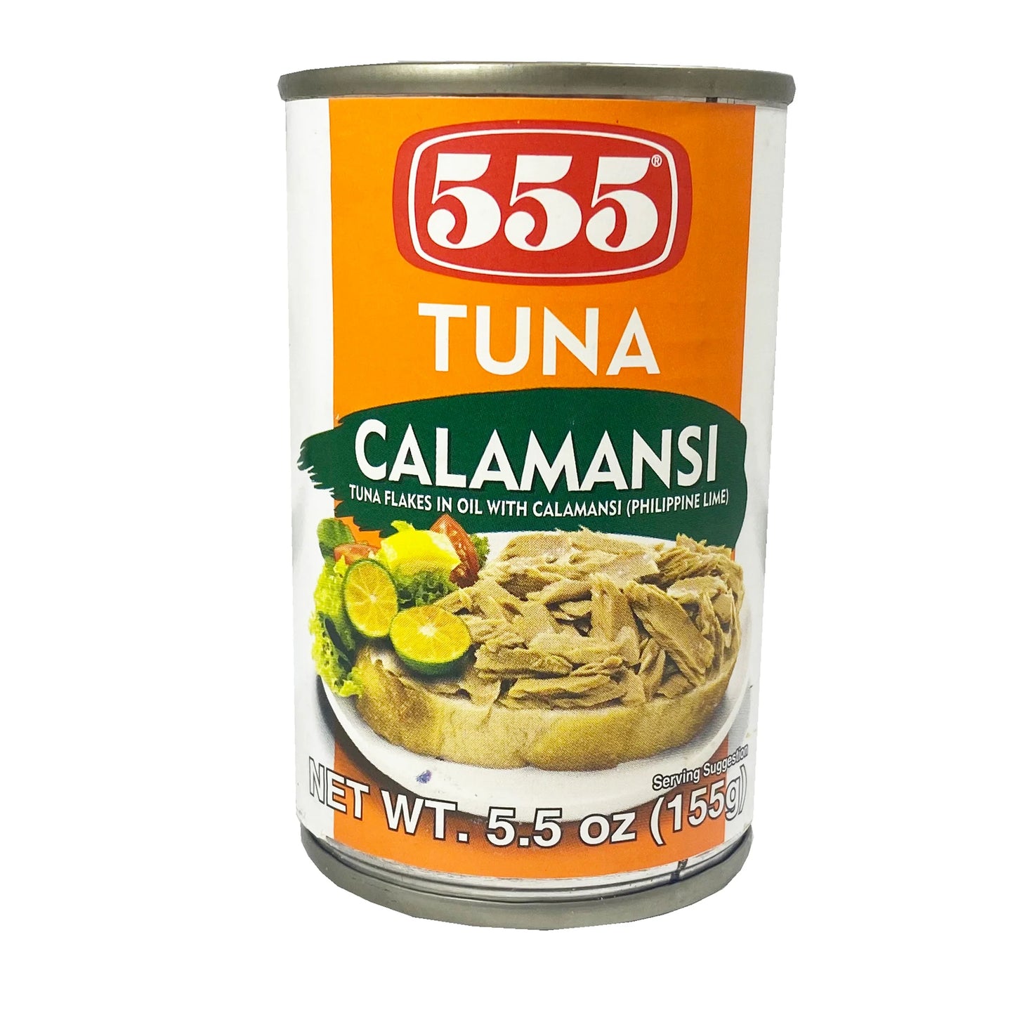 555 tuna flakes calamansi 5.5oz