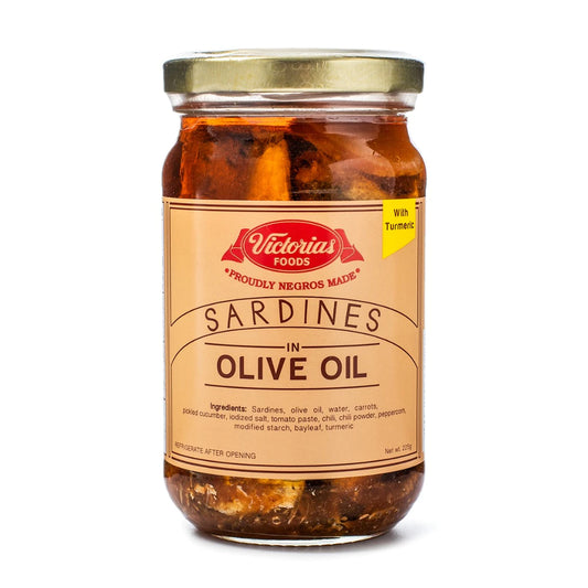Victoria's Sardines (Turmeric) in Olive Oil 225g
