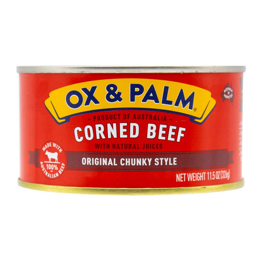 Ox & Palm Corned Beef Chunky 11.5oz