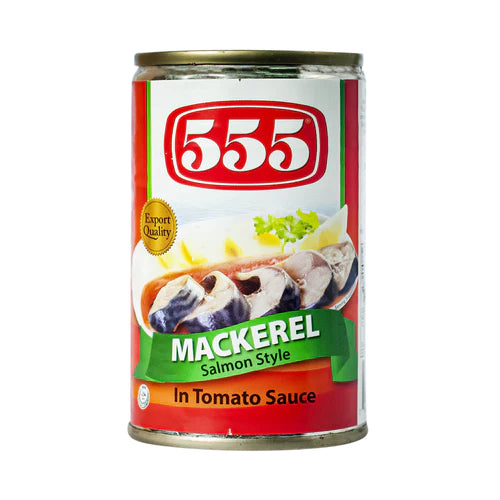 555 Mackerel in tomato sauce (155g)