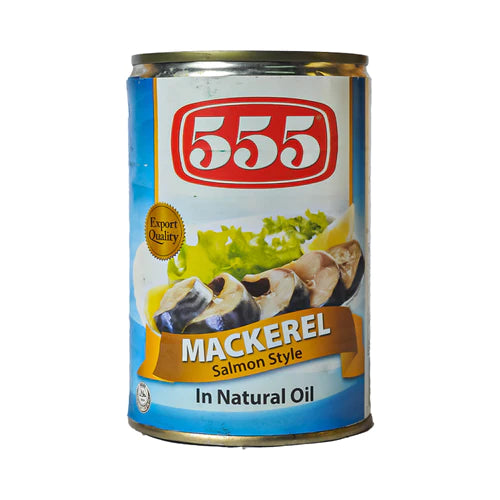 555 Mackerel in Natural Oil 425g