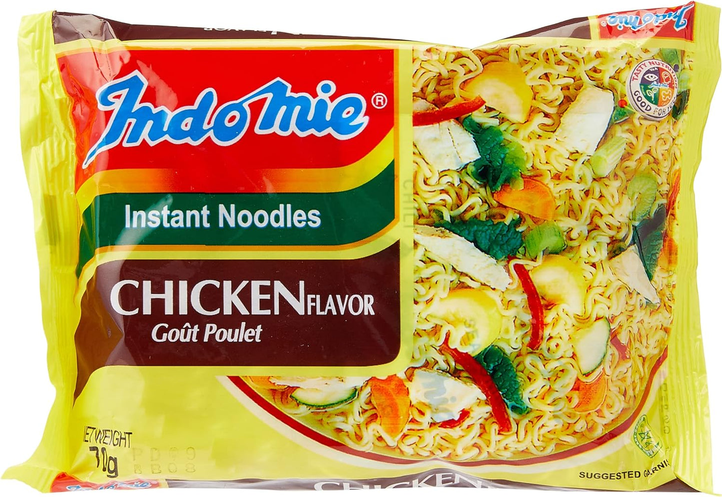 Indomie Chicken Flavor Noodles 70g