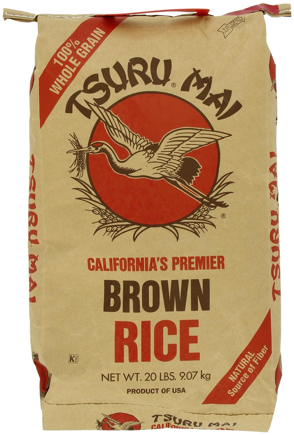 Tsuru Mai Whole Grain Brown rice 5 lbs