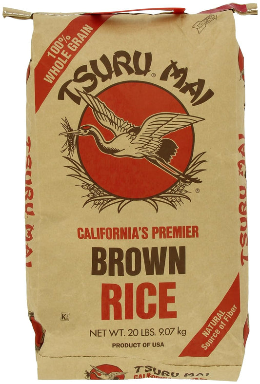 Tsuru Mai Brown Rice 20lbs