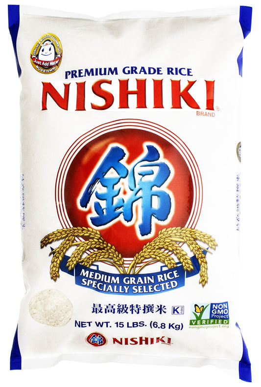 Nishiki - Premium Rice 15lbs (6.8kg)