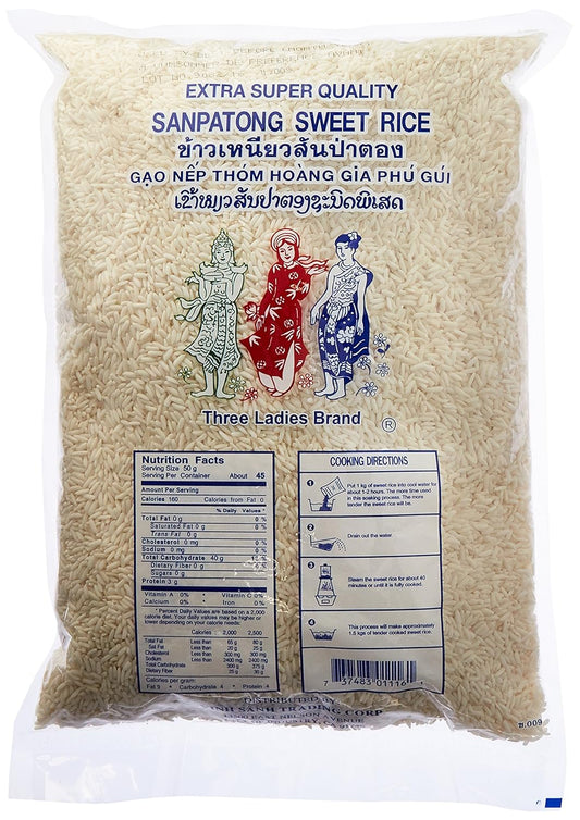 Three Ladies Sweet Rice 5lbs.