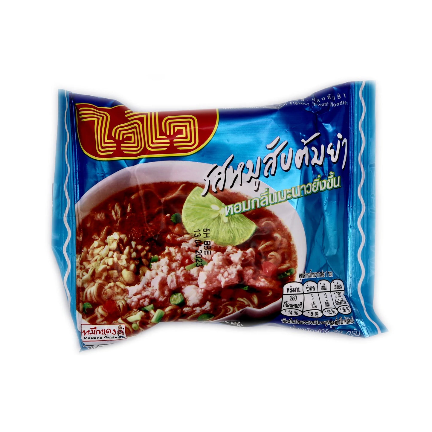 Minced Pork Tom Yam Flavor Instant Noodles (60g)