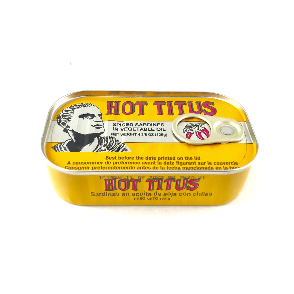 Titus Hot Sardines 125g