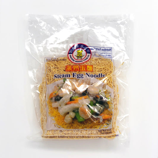 Sincere Orient Food Steam Egg Noodle (Chowmein) 15oz
