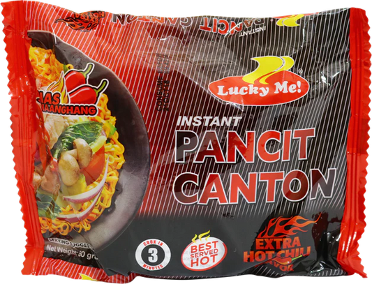 Lucky Me Pansit Canton Hot Chili 80g