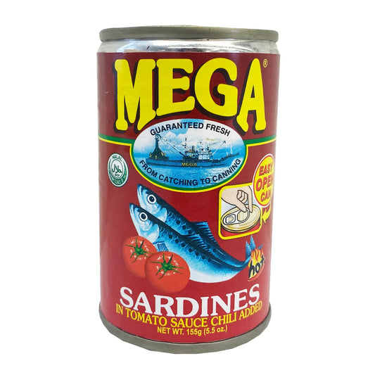 Mega Sardines (Spicy) 155g/5.5oz