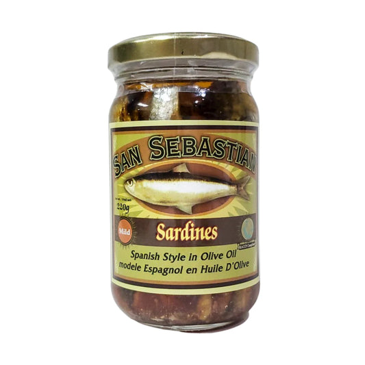 San Sebastian - Sardines Olive Oil (mild)  220g