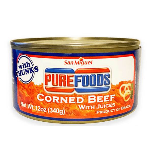 San Miguel Purefoods Corned Beef 340g Square