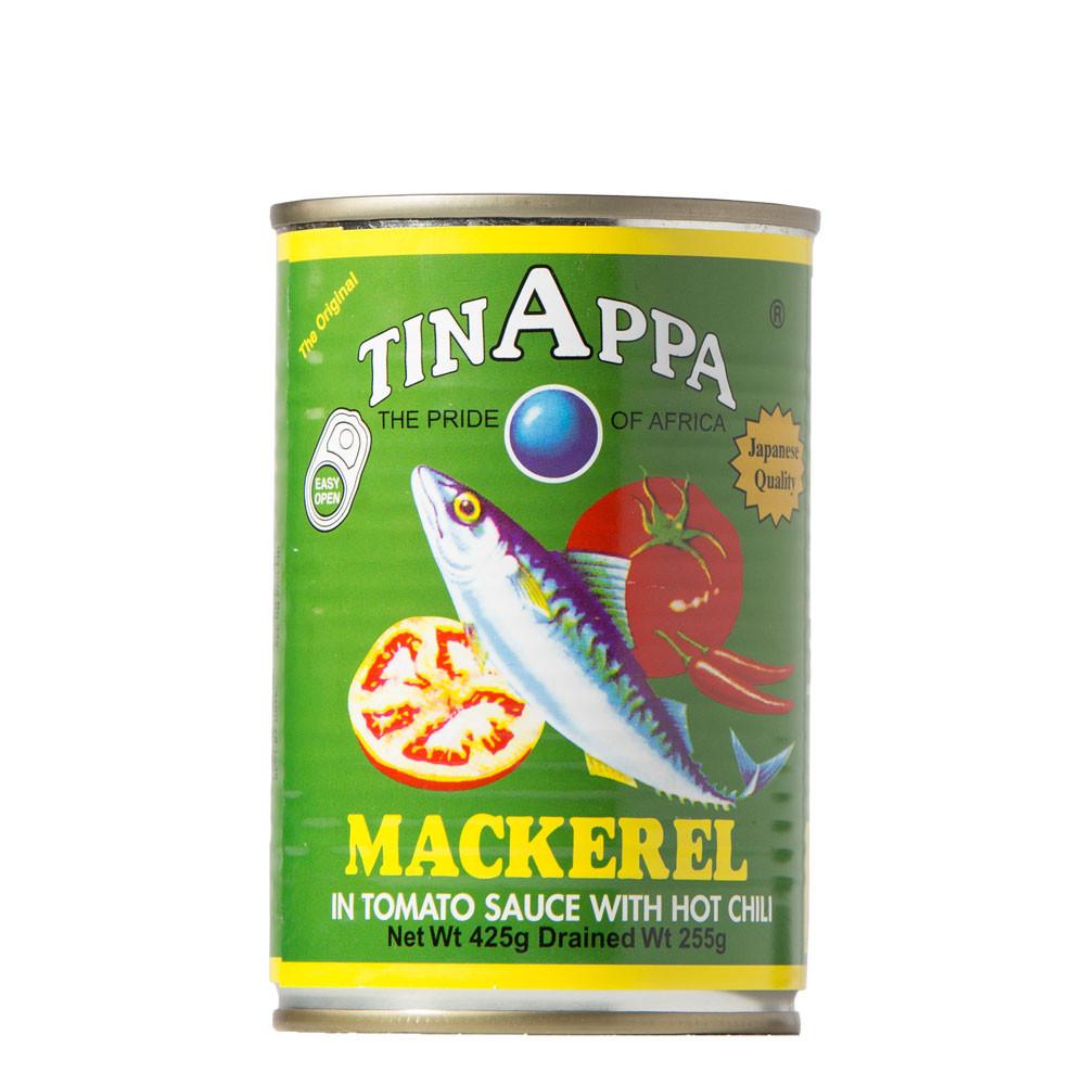 Tinappa Mackerel greenTomato Sauce  Hot Chili 255g