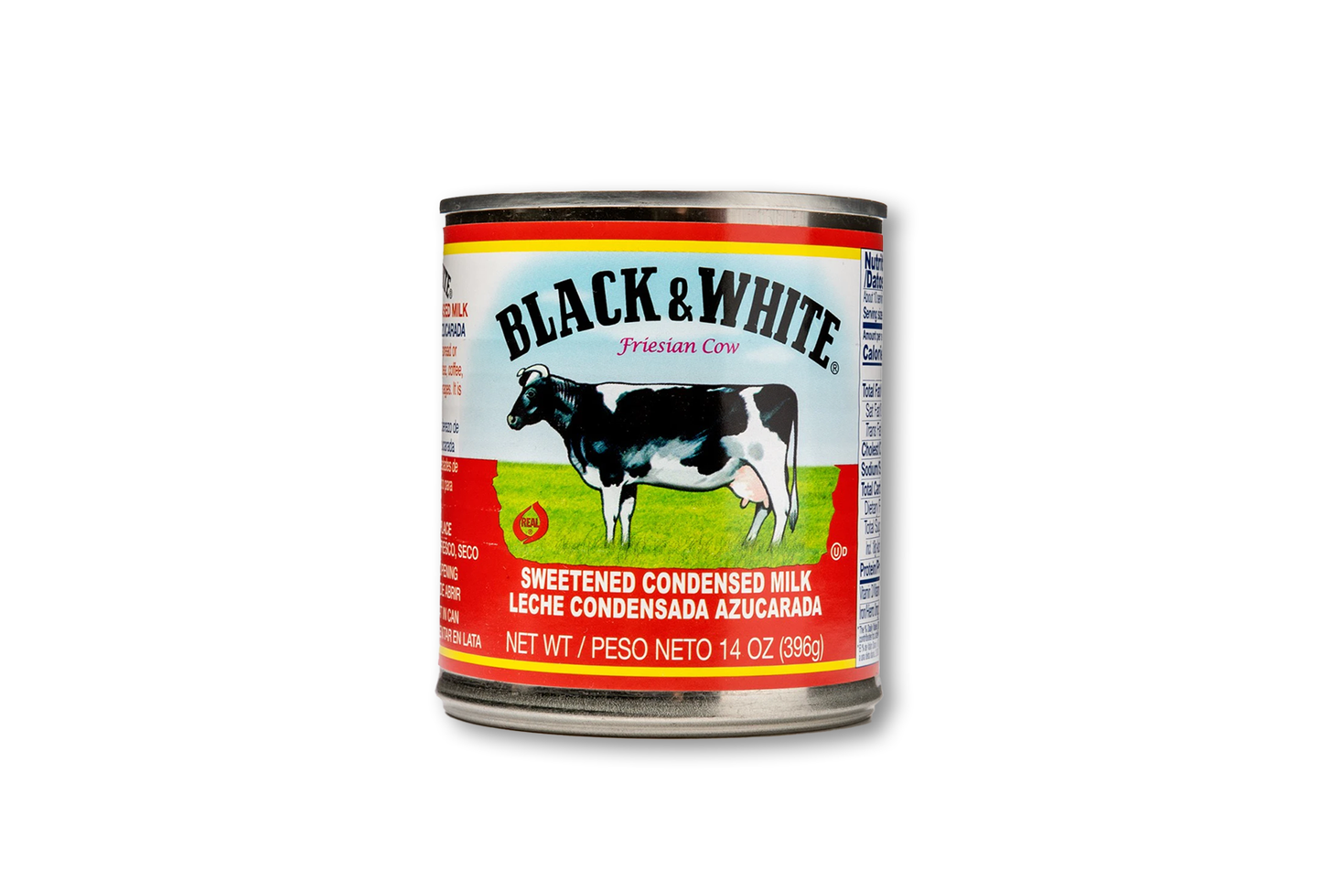 Black and white sweetened condensed milk 14oz (396g)