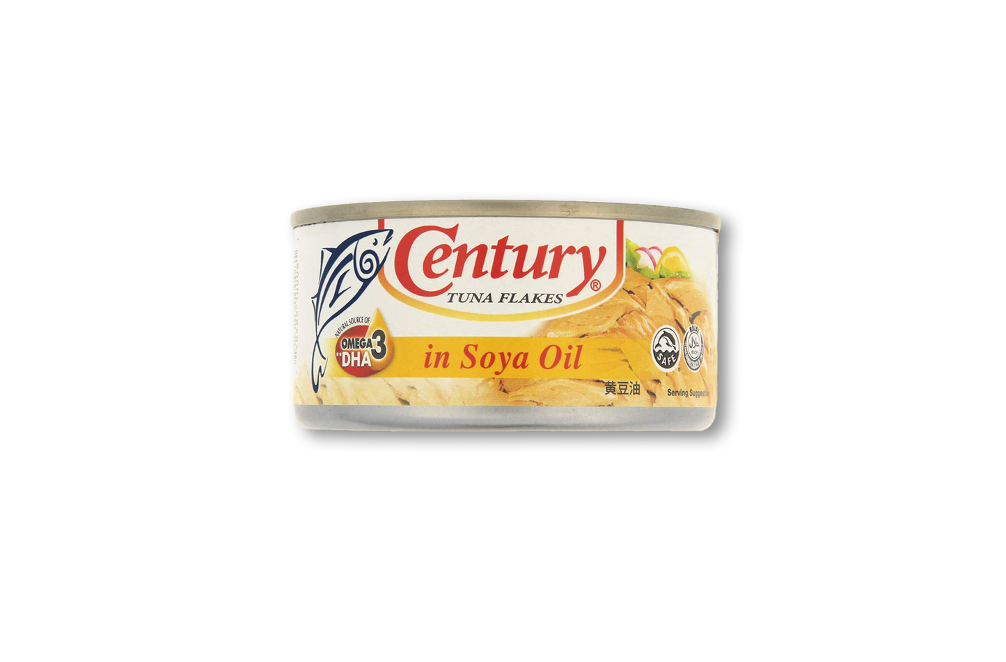 Century tuna Flakes in Soya oil 6.4oz (180g)