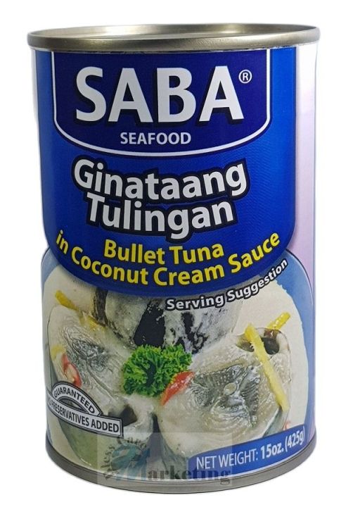 Saba Ginataang Tulingan 425g