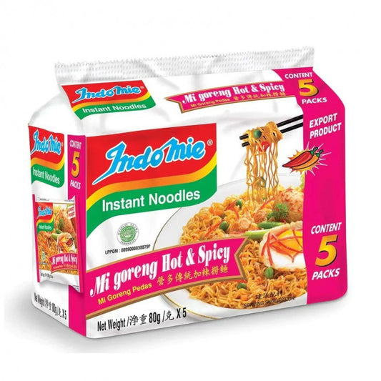 Mi Goreng Hot & Spicy 5 pack (425g)