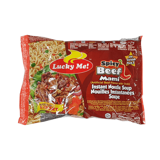 Lucky Me Spicy Beef Mami 60g